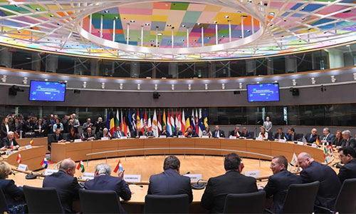 ministros de Exteriores de la Unión Europea